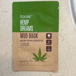 Green and Brown Hydrating Skincare Mask